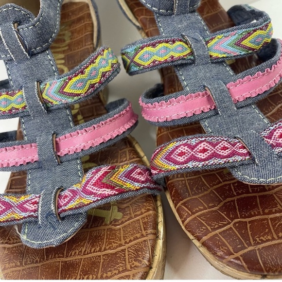 Sam Edelman Elsie Tia Strappy Multicolored
Wedge Sandals - Picture 6 of 11